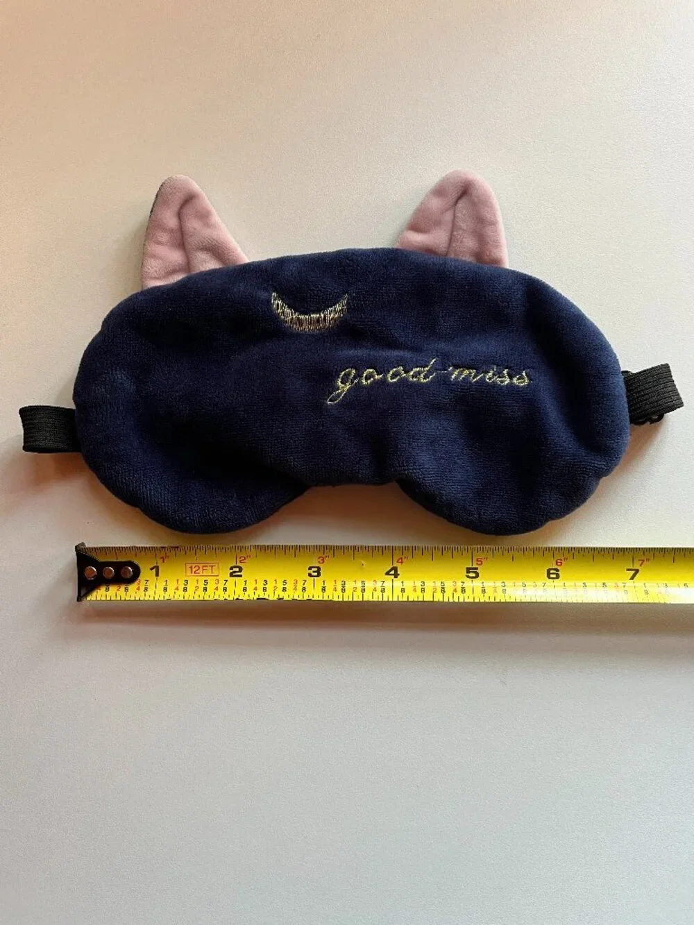 Good Miss Dark Blue Cat Sailor Moon Sleep Mask